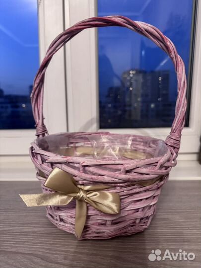 Корзина плетеная