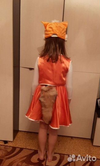 Новогодний костюм лисички 2-3 года