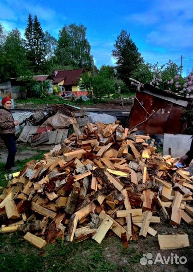 Дрова колотые с доставкой