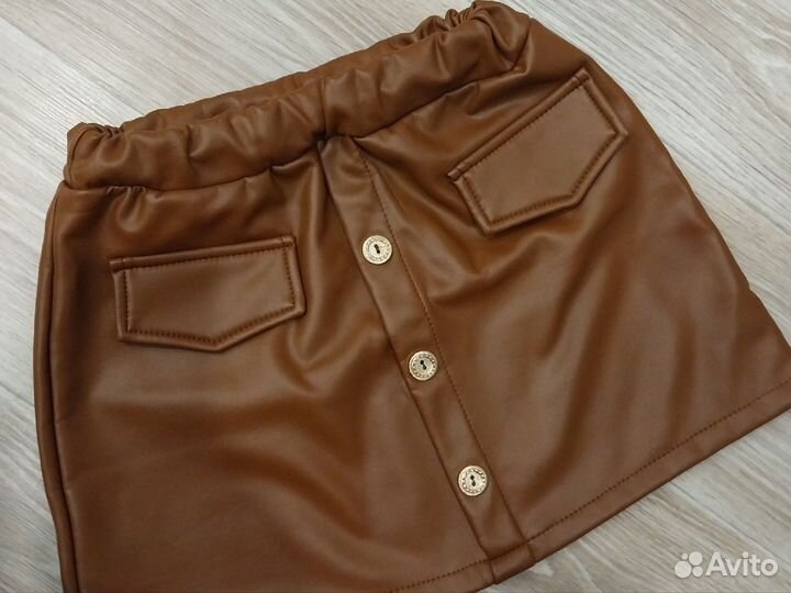Кожаная юбка 104 - 110