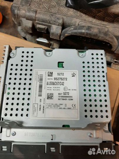 Магнитола chevrolet cruze