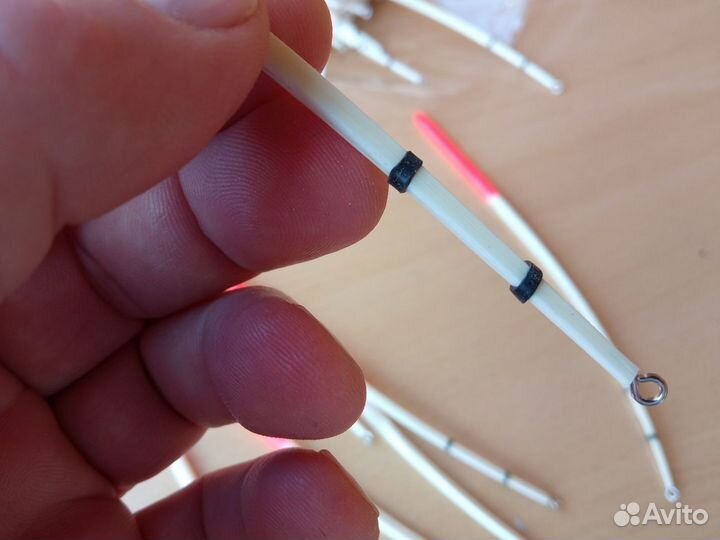 Поплавок гусиное перо (натуральный) 1 шт