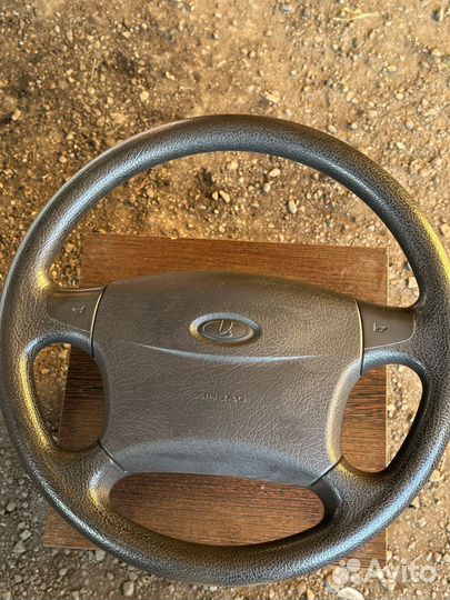 Руль с подушкой priora 1