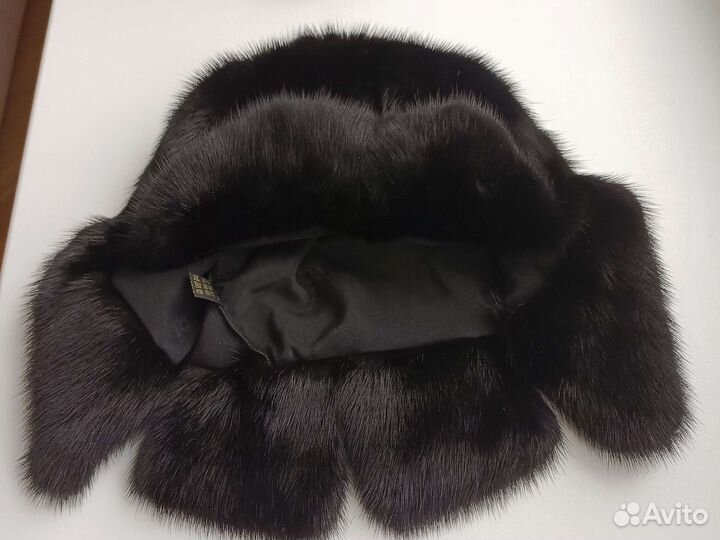 Шапка норковая женская бу