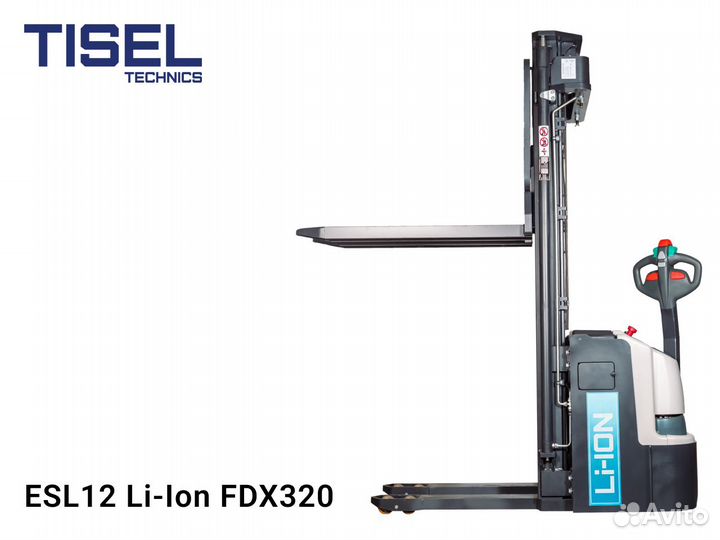 Штабелер самоходный Tisel ESL12 Li-Ion FDX320