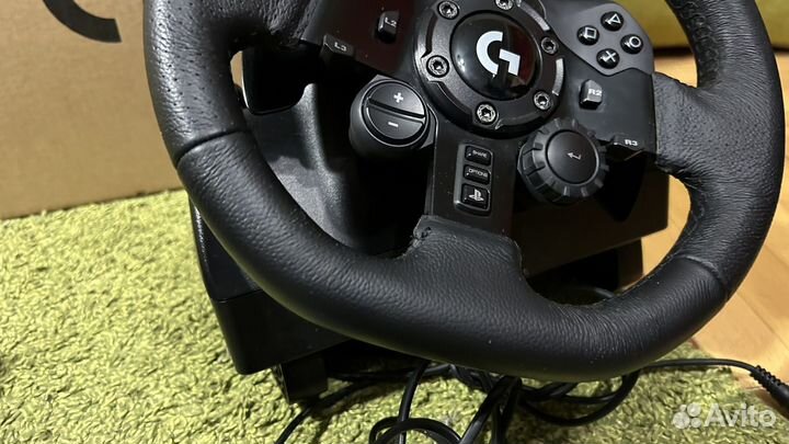 Logitech g923 + кпп игровой руль