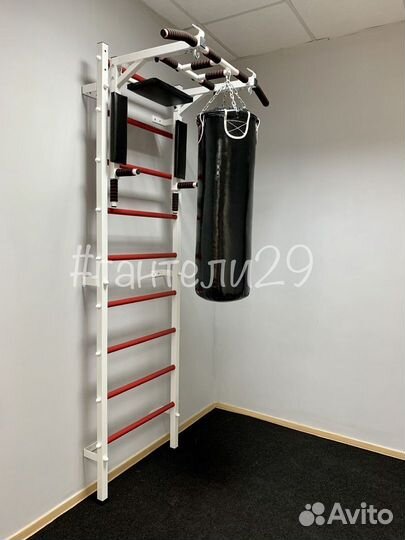 Шведская стенка турник - брусья боксерский мешок