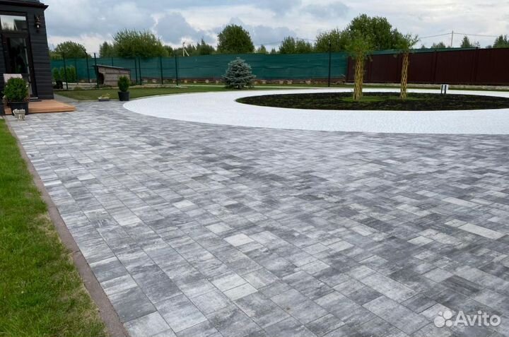 Камень тротуарный старый город