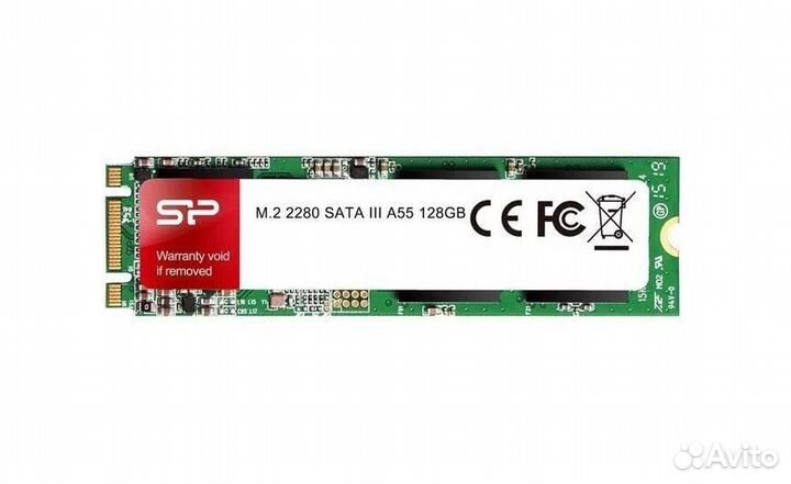 128 гб SSD M.2 накопитель SiliconPower A55 (новый)