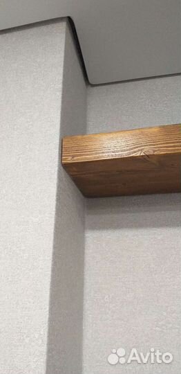 Полка настенная деревянная