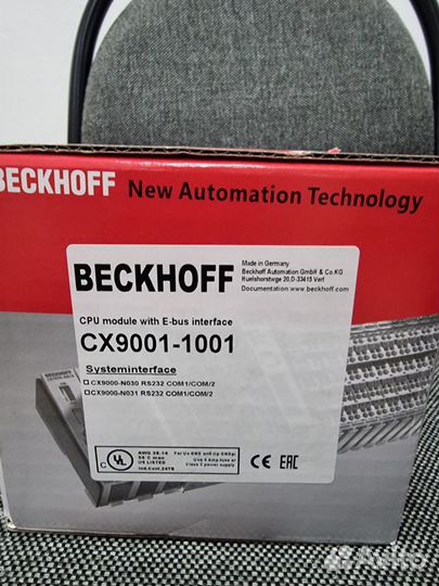 Контроллер Beckhoff CX9001-1001