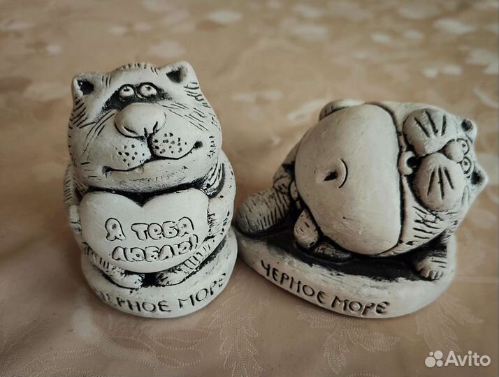 Фигурки котиков Черное море (сувенир)