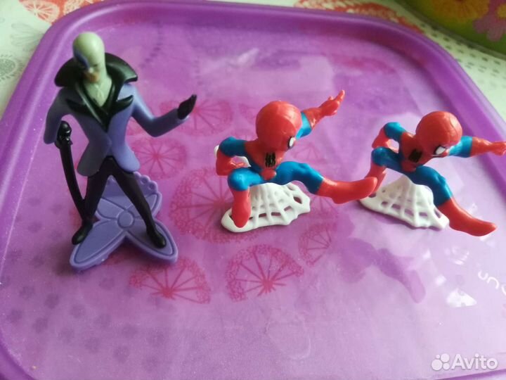 Игрушки киндер сюрприз Mega bloks смурфы шар лол