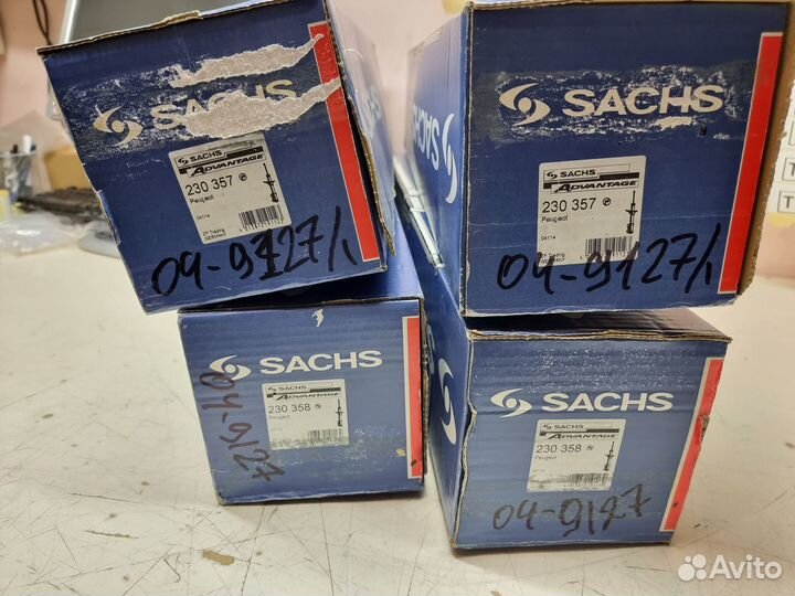 Стойки Citroen Berlingo Peugeot 206 Partner Sachs