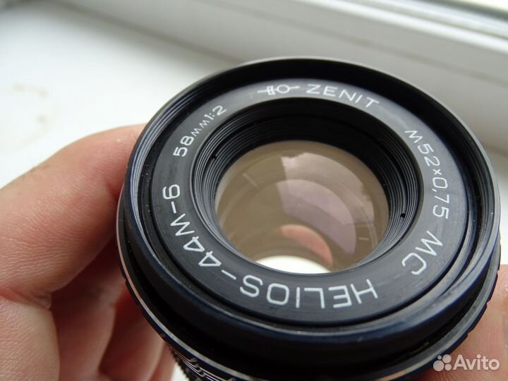 Объектив Helios 44m-6 с переходником для Canon