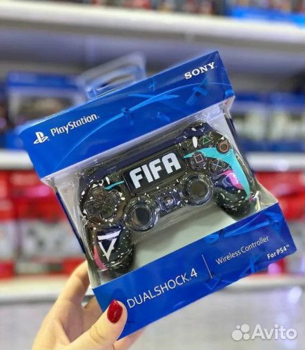 Джойстик Dualshock 4 с принтом