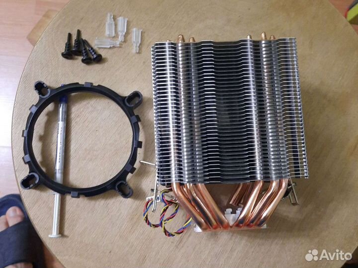 Кулер процеccорный Snowman m-x6 6 тепловых трубок