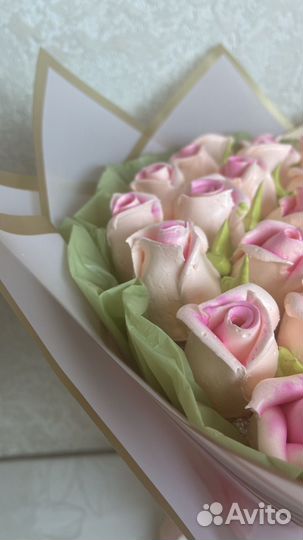 Сладкие букеты из зефира