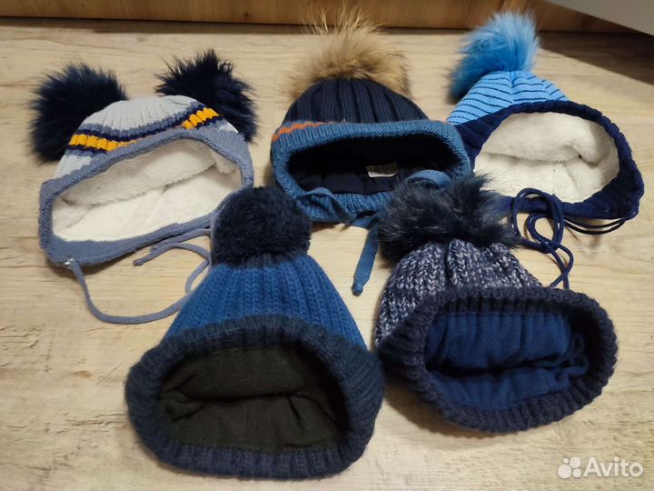 Зимние Шапки детские для мальчиков