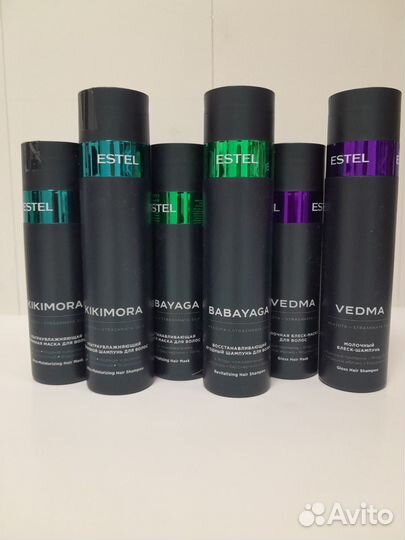 Estel кикимора, ведьма, шампунь, бальзам 1л
