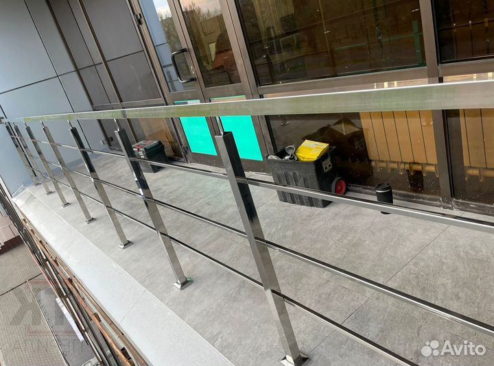 Перила из нержавейки