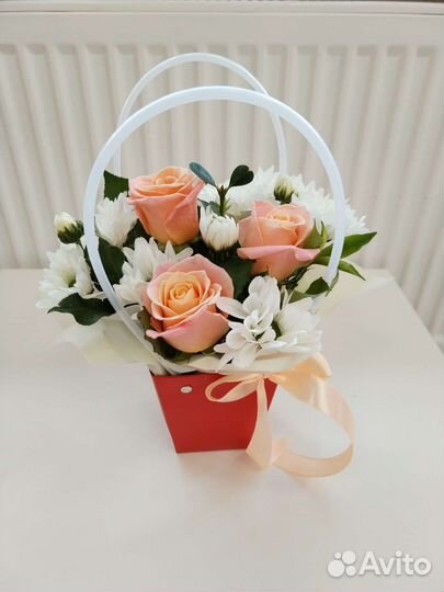 Сумка с цветами