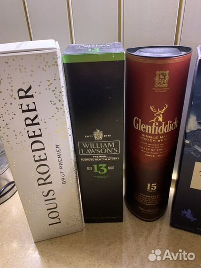 Коробки от алкоголя