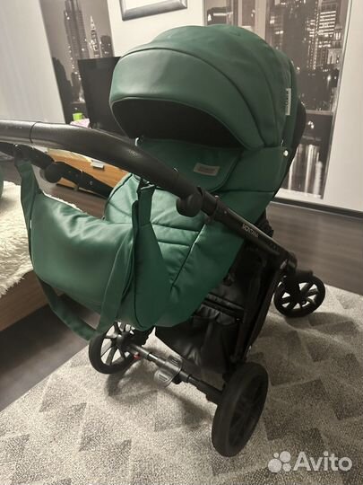 Коляска 2 в 1 riko basic montana изумруд