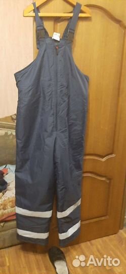 Рабочий мужской теплый комбинезон