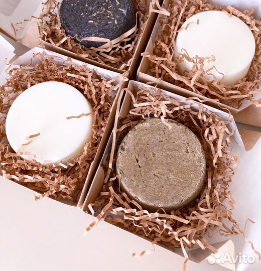 Твердый шампунь для волос