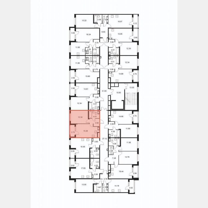 1-к. квартира, 36,6 м², 4/9 эт.