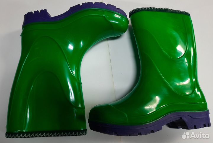 Детские резиновые сапоги 31 размер