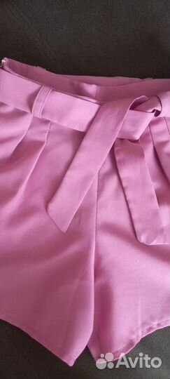 Шорты с высокой посадкой 40-42