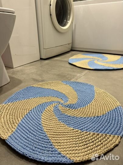 Комплект ковриков ручной работы