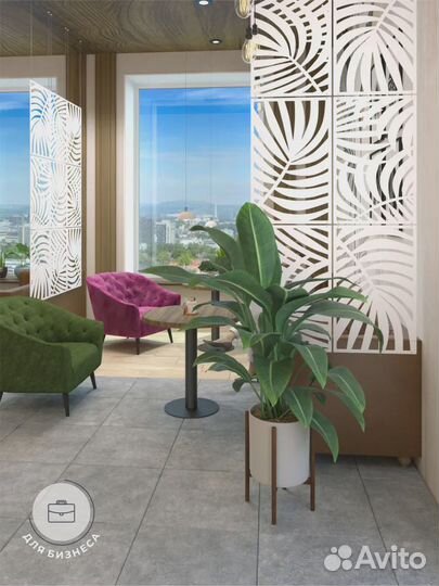 Перегородка deco'REZ для зонирования, ширма