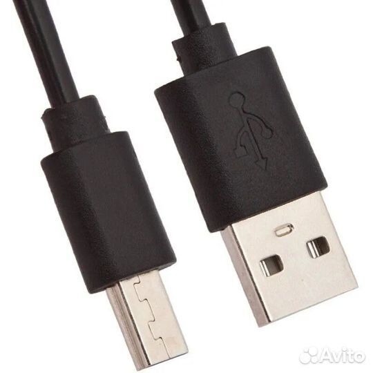 Кабель USB 2.0 - Mini USB, М/М, 1 м, LP