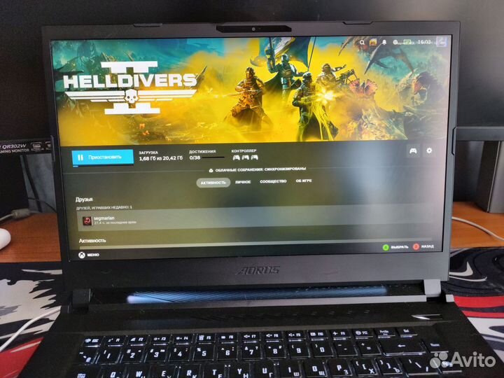 Игровой ноутбук aorus 15 9KF RTX 4060 + i5