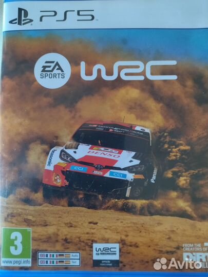 Игра EA sports WRC для ps5