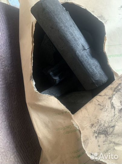 Уголь березовый кусковой для шашлыка