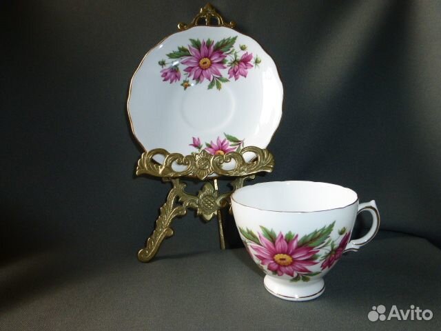 Чайная пара. Мануфактура royal vale.Англия