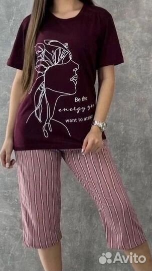 Домашний костюм/ пижама, женский, новый