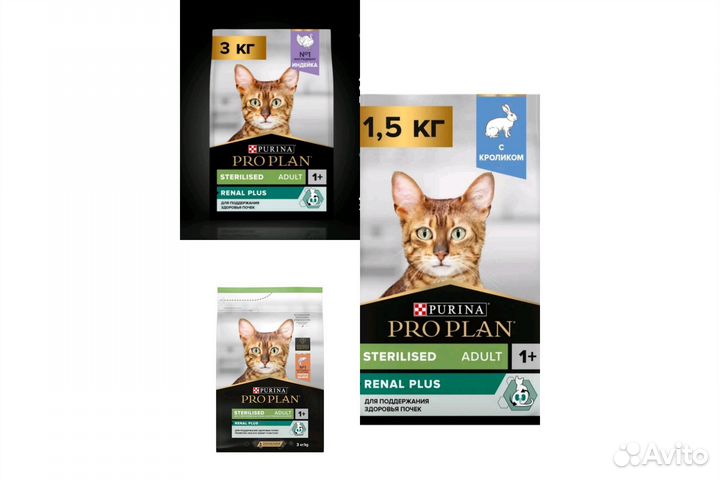 Сухой корм для кошек Purina pro plan