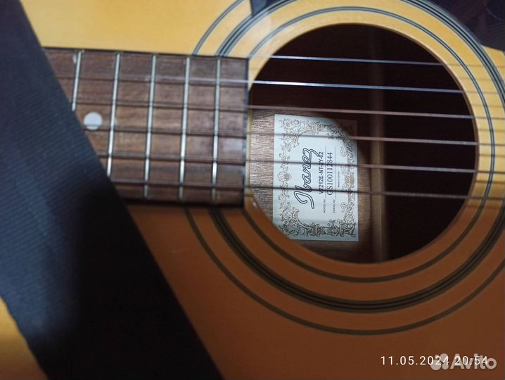 Двенадцати струнная гитара ibanez v7212e-nt-2y-02