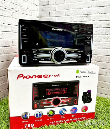 Магнитола 2 din pioneer 4RCA DSP арт704