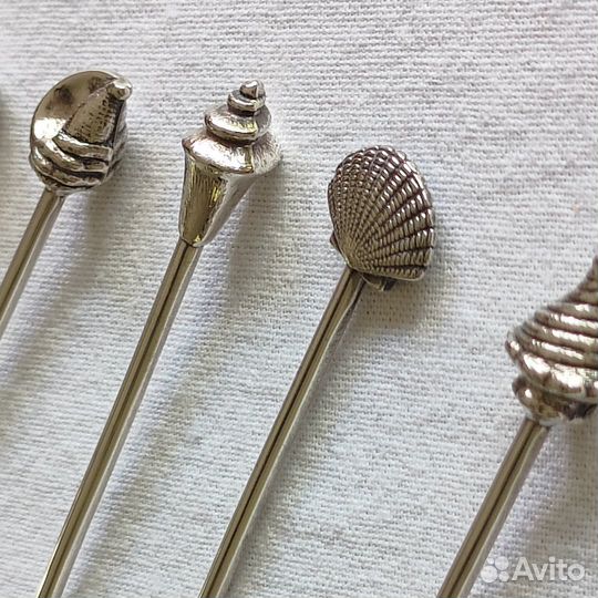 Винтажный голландский набор кофейных ложечек