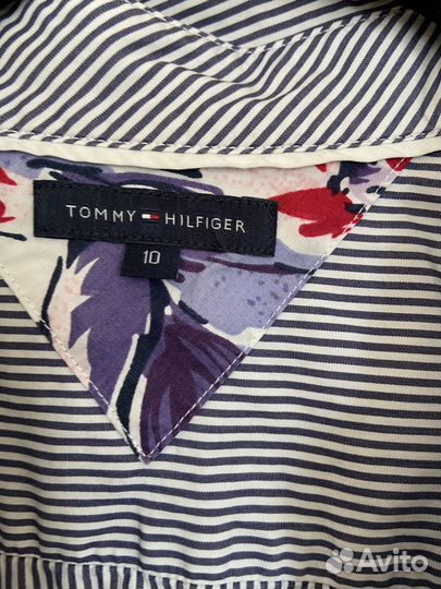 Блузка Tommy Hilfiger в клетку размер 46