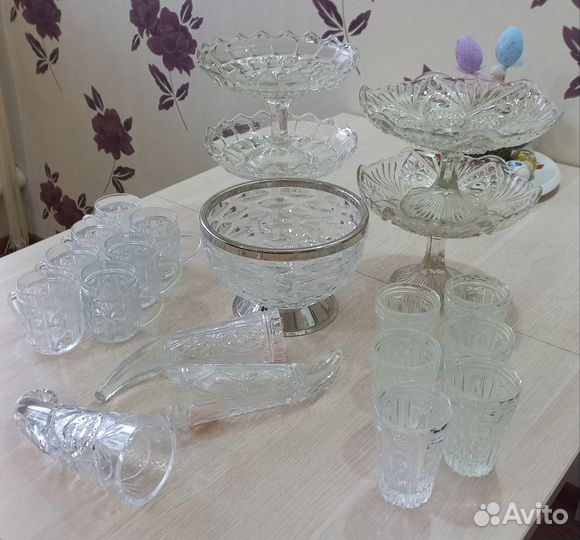Хрустальная посуда СССР
