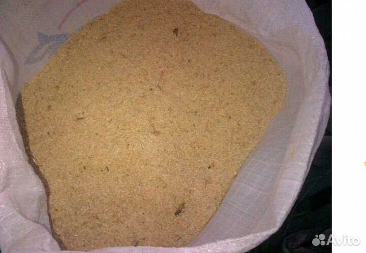 Опилки мелкие сухие в мешках 50л в Истре