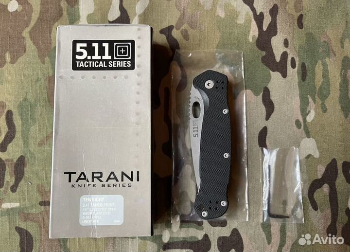 5.11 Tactical Ten Eight knife tanto point