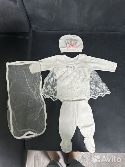 Комплект на выписку для девочки